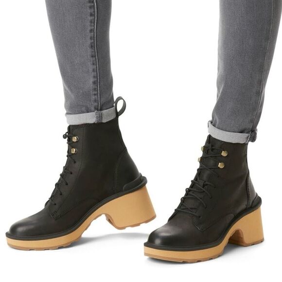 Sorel | Hi-Line Waterproof Lace-Up Boots - Picture 1 of 6